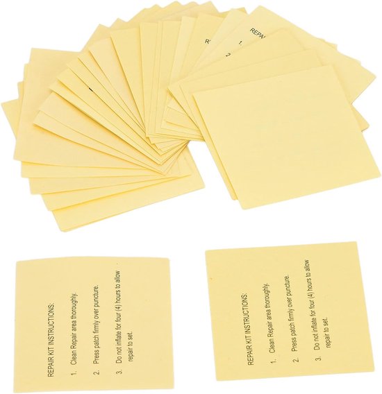 Reparatieset Zwemringen - Pleisters Opblaasbaar - Lekkages Dichten - Zelfklevend Waterdicht - 30 Stuks - Transparant — afbeelding 2