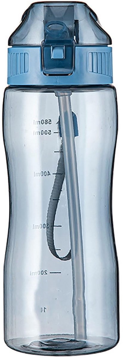 Dailygoods - Dailygoody - Draagbare Waterfles - Hoge Temperatuur Weerstand - 580ml - Lekvrij - Ideaal voor Outdoor Activiteiten - Eenvoudig te Reinigen