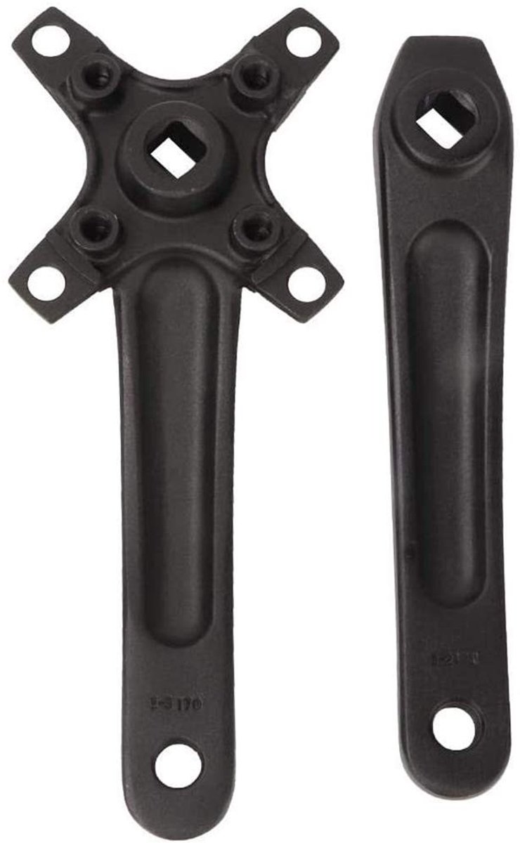 Dailygoods - Dailygoody - Mountainbike Cranks - Lichtgewicht en Duurzaam - 170 mm - Fietsaccessoires - Perfect voor Mountainbikes - Aluminiumlegering