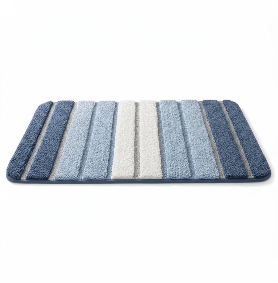 AHD® Badmat - Badmat Antislip - Douchemat - Blauw - 60cm x 40cm x 2cm