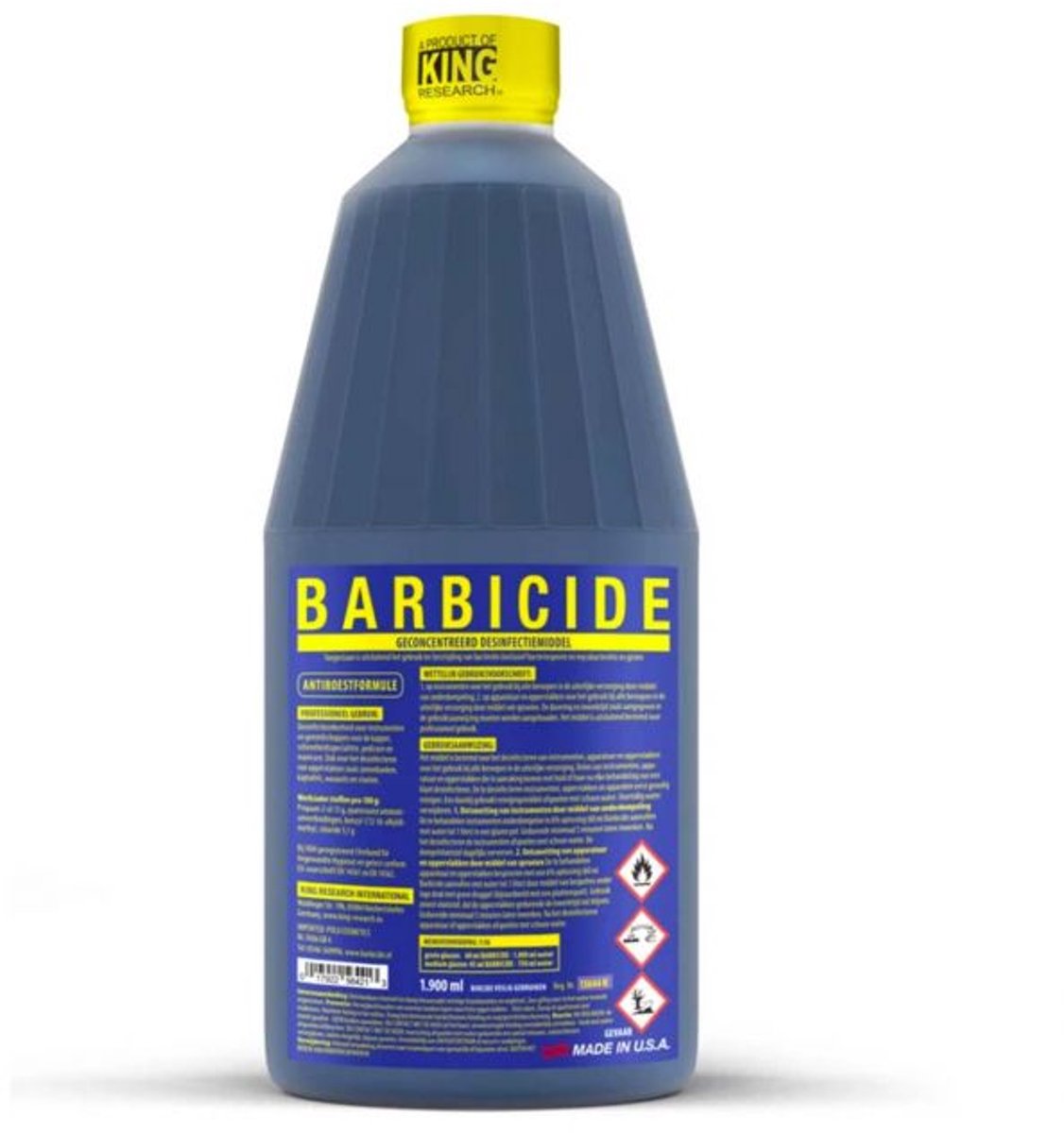 Barbicide Desinfectie Concentraat 1900ml – Professionele hygiënische desinfectie voor salon en barber