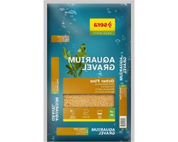 Aquarium Grind - Bodembedekking Aquarium - Natuurlijk Aquarium - Fijne Korrel - 3 L - Oker