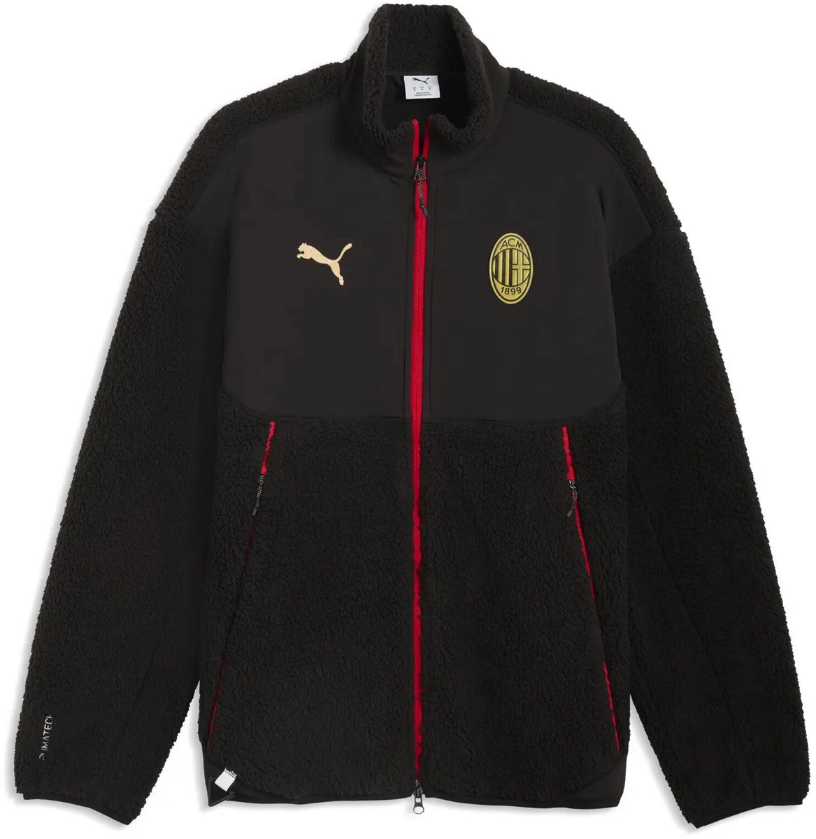 Presentatiejas AC Milan Tech 2025/26 Zwart