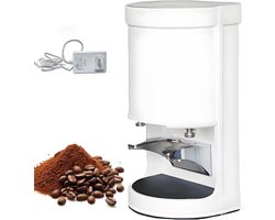 Elektrische Koffietamper - Automatische Espresso - Consistente Druk - Instelbaar Bereik - 58mm - Wit