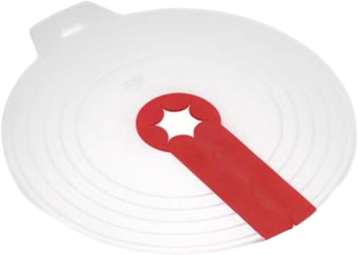 Mixer Spatdeksel - Anti-spat Kap - Schoon Maken - Flexibele Pasvorm - 34x31cm - Rood