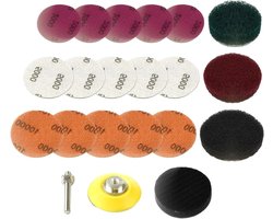Koplamp Polijstset - Restauratie Kit - Auto Onderhoud - Uitgebreide Set - 21 Delig - As Shown