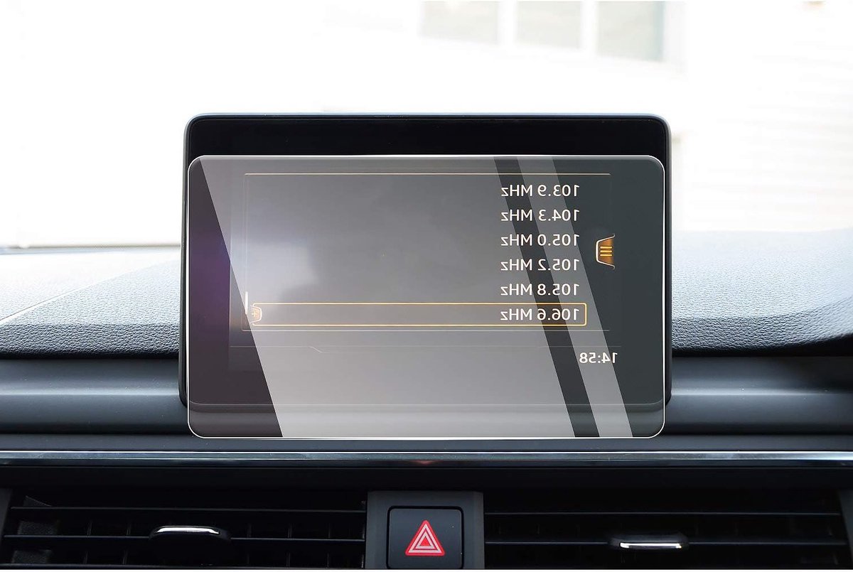 A4 B9 A5 Q5 Navigatie Schermbeschermer 9H Krasbestendig en Vingerafdrukbestendig voor 7 inch GPS Schermen