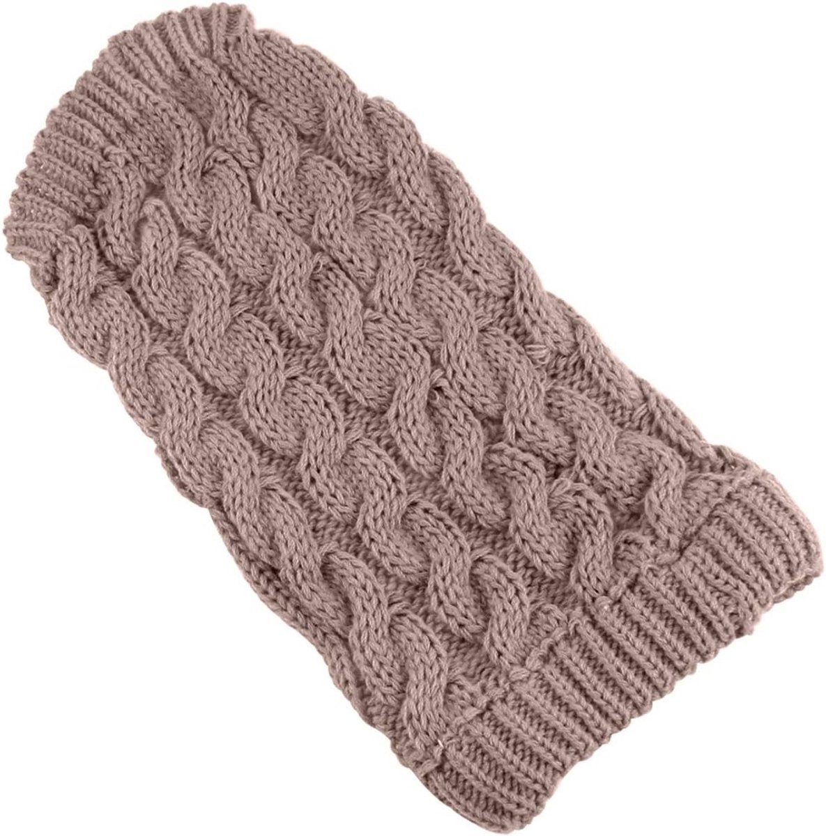 Turtleneck Gebreide Trui Jas voor Honden en Katten - Warme Pullover voor Kleine en Middelgrote Huisdieren (XL, Khaki) — cadeau in Cadeau-ideeën - foto 4