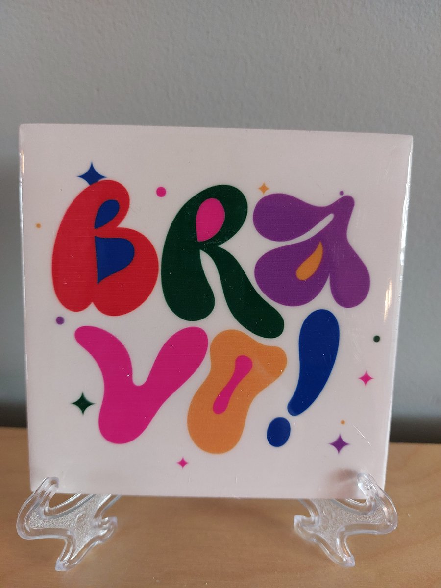 Tegeltje : Bravo !