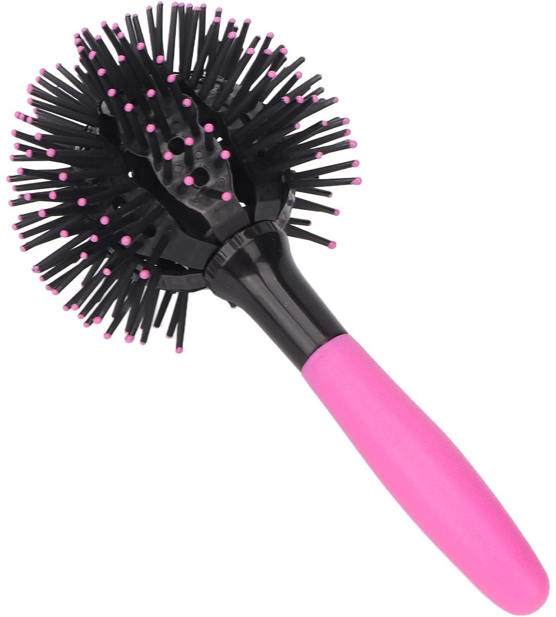 Dailygoods - 3D Bomb Curl Haarborstel voor Krullend Haar met Ontwarfunctie