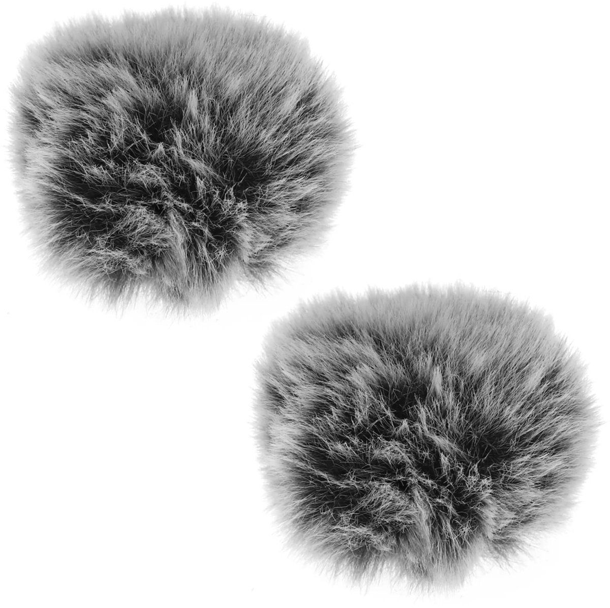 Dailygoods - 2 Stuks Microfoon Windschuim voor Lavalier Microfoons