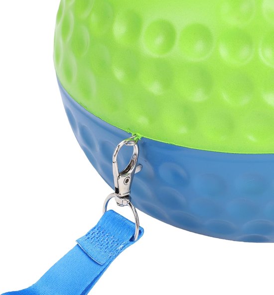 Swing Trainer Hulp - Golf Oefenbal - Swing Fouten Corrigeren - Versterkt Elleboogpols Driehoek - Lichtgewicht Ontwerp - Zwart — afbeelding 4