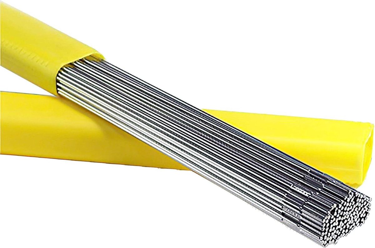 Lasdraad Roestvrij Staal - 316L Materiaal - Metaal Verbindingen - Hoge Kwaliteit - 10 Stuks 2mm - Zilverkleurig