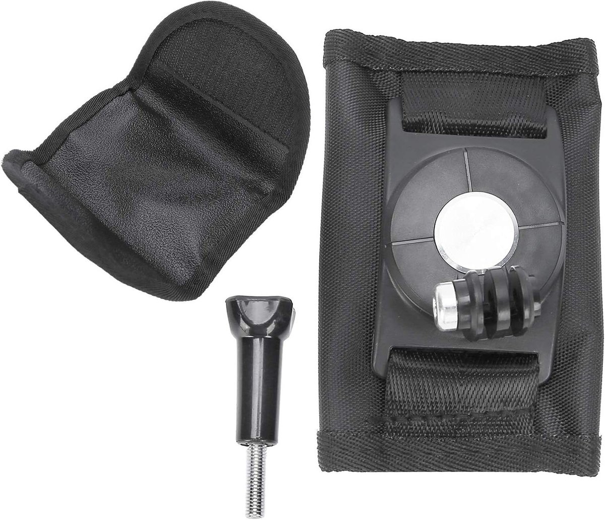 Rugzak Camera Clip - Bewegingscamera Houder - Sport Opnames Maken - 360 Graden Rotatie
