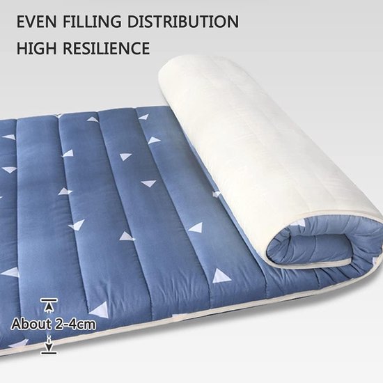 Tatami Vloermatras - Japanse Mat - Comfortabel Slapen - Opvouwbaar Ontwerp - 150x190cm - F — afbeelding 4