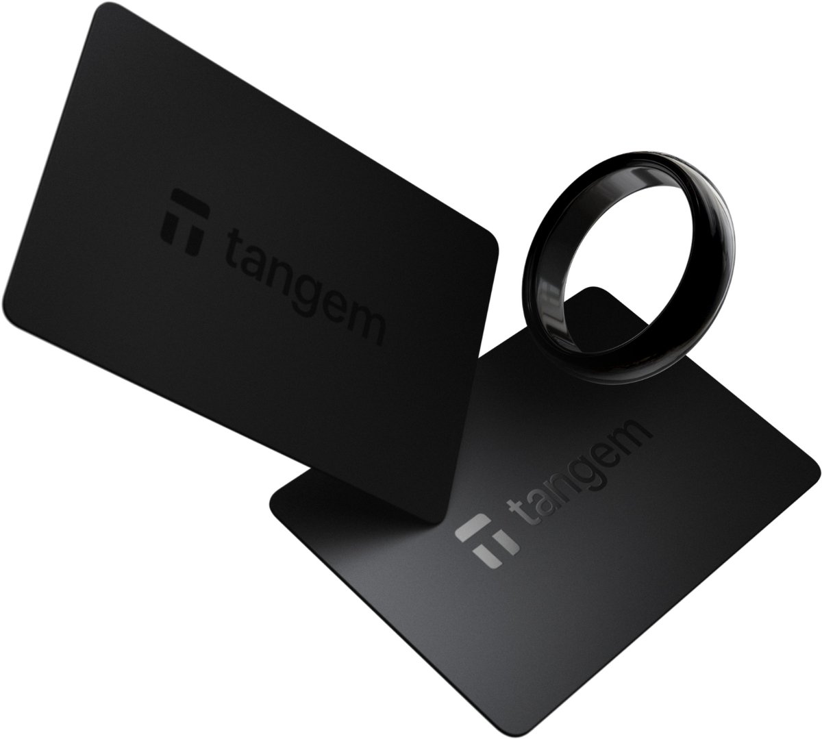 Tangem Ring - Hardware Wallet - ⌀ 22,5 mm - Crypto Wallet - NFC - Smart Backup - 25 Jaar Garantie