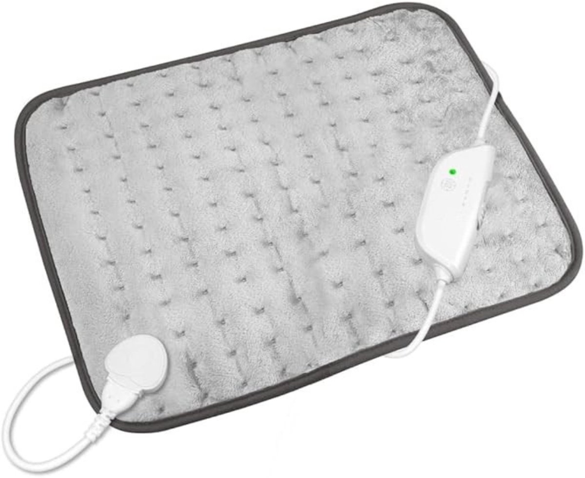 TIM® Warmtekussen oplaadbaar - Warmtekussen - Warmtekussen elektrisch - Wit - 45cm x 35cm x 3cm