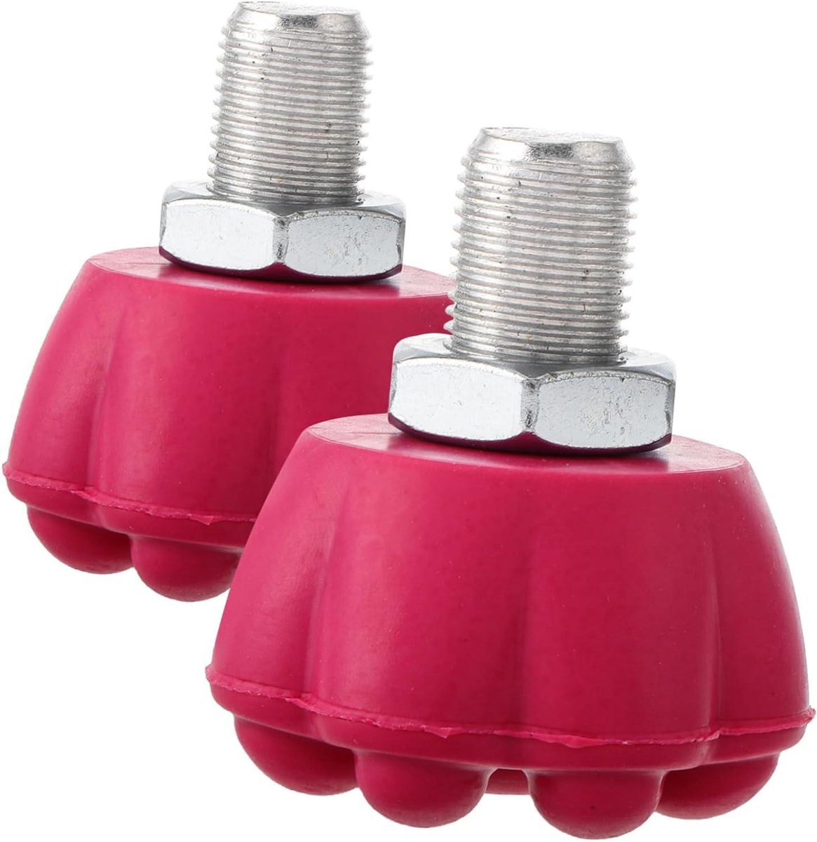 Teenstoppers Rolschaatsen - Remblokken Skates - Veilig Remmen - Verbeterde Stabiliteit - 5x5x3 cm - Roze