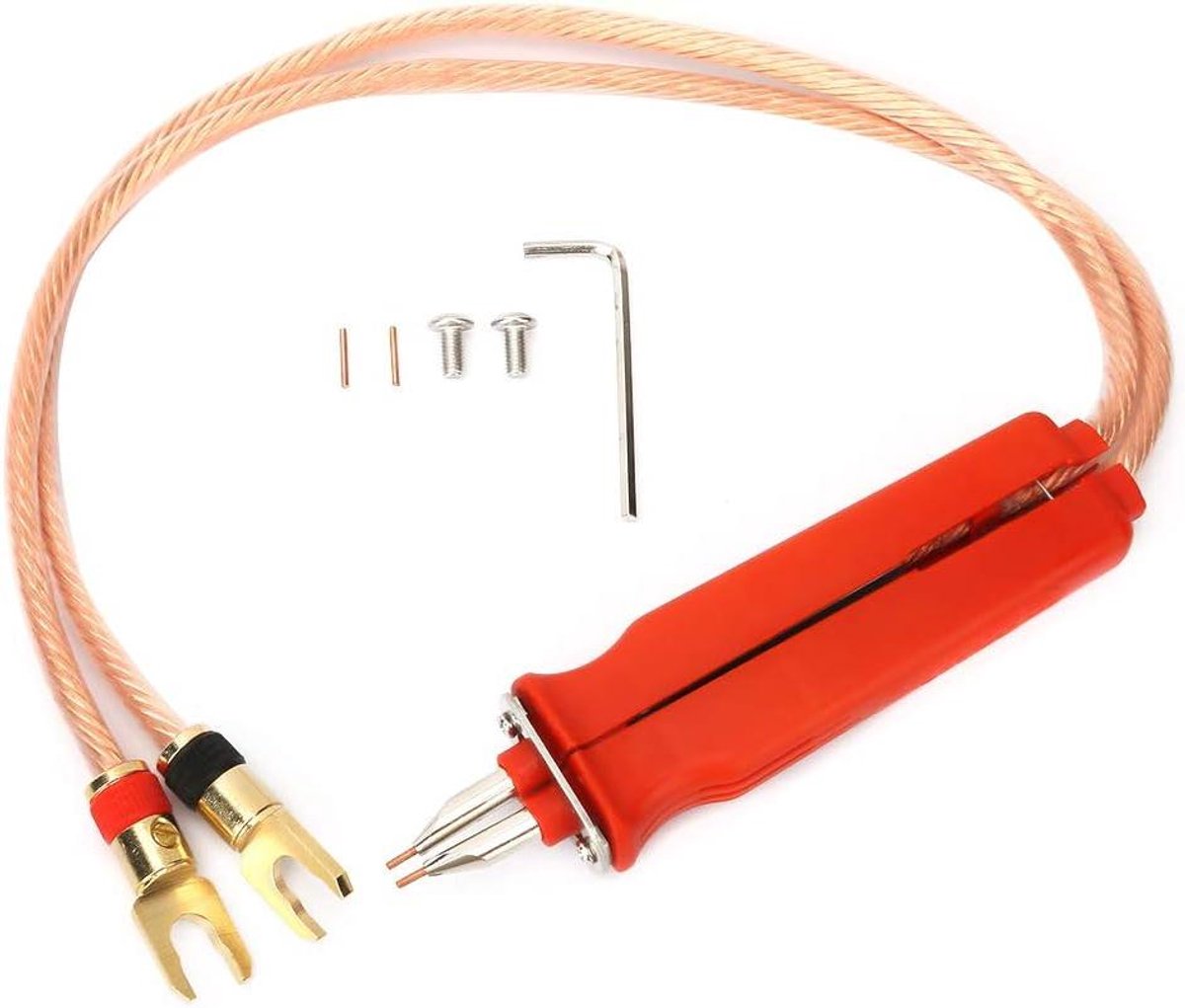 Puntlasapparaat - Acculaspen - Batterijen Lassen - Instelbare Afstand - 1900 W - Zilver