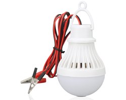 HERCHR 12V 5W Draagbare LED Campinglamp - Waterdichte Tentlamp voor Outdoor Activiteiten