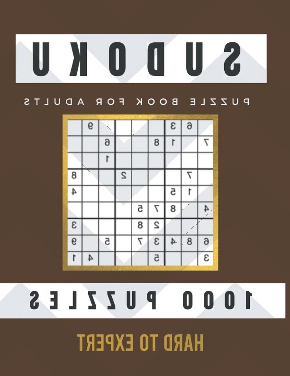 Sudoku Puzzelboek - Hersenkrakers - Hersenen Trainen - 1000 Puzzels - 8.5 x 11 inch - Niet gespecificeerd