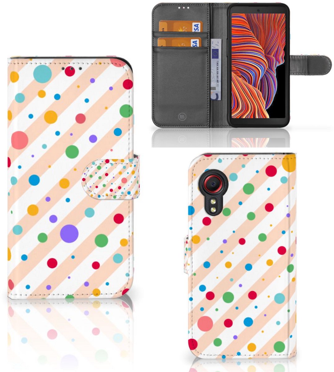 Samsung Galaxy Xcover 5 Telefoon Hoesje Dots