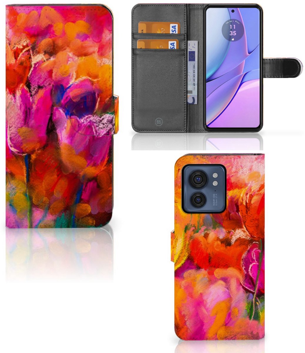 Hoesje Motorola Edge 40 Tulips
