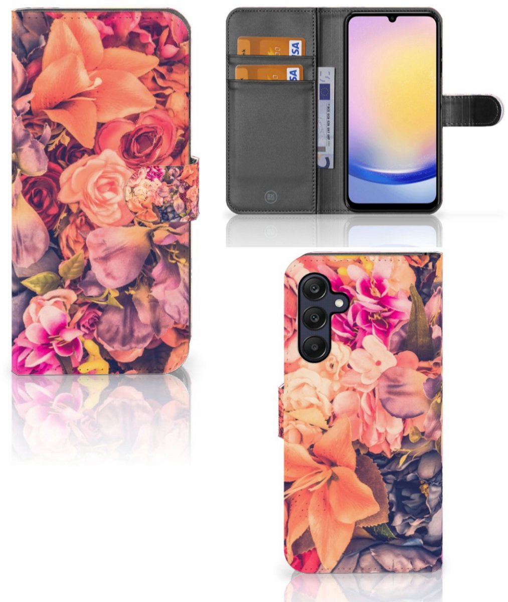 Samsung Galaxy A25 Hoesje Bosje Bloemen