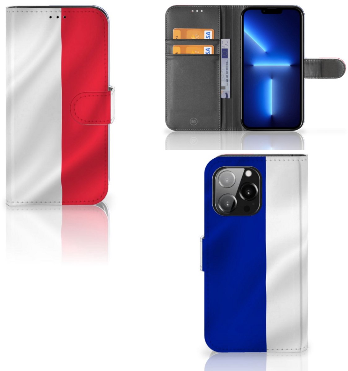 iPhone 13 Pro Bookstyle Case Frankrijk
