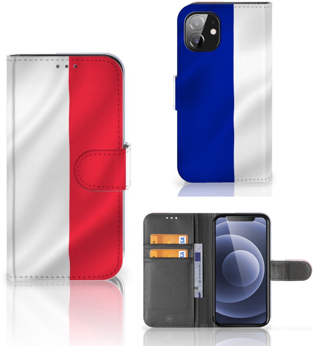 Apple iPhone 12 Mini Bookstyle Case Frankrijk