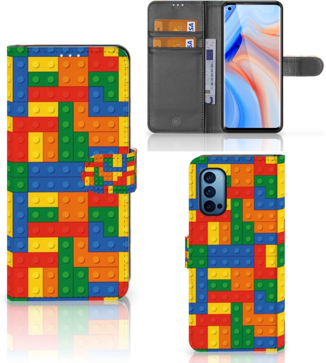 OPPO Reno 4 Pro 5G Telefoon Hoesje Blokken
