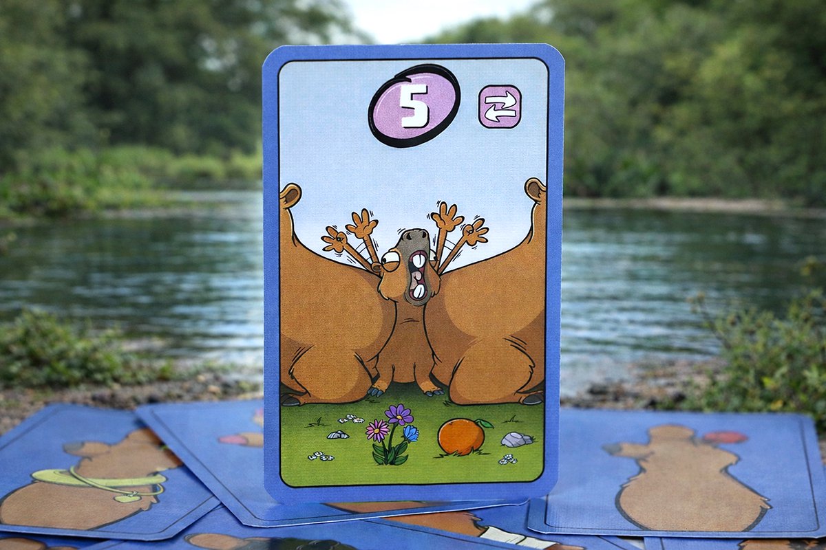 999 Games - Swapybara - Kaartspel - veel spel in een compact doosje — afbeelding 4