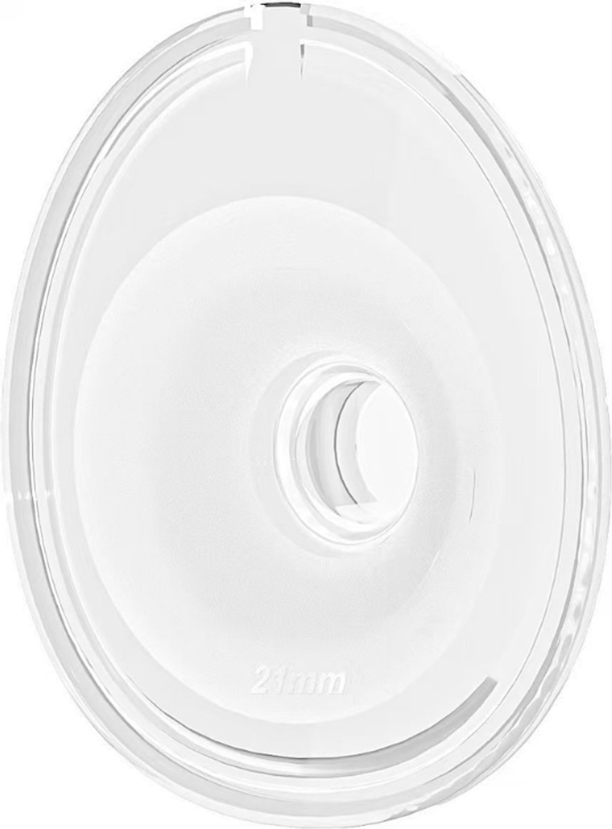 Youha Evera Borstschild 21 mm – 1 stuk – Siliconen Borstschild Borstkolf – Ovaal Design – Comfortabel Kolven