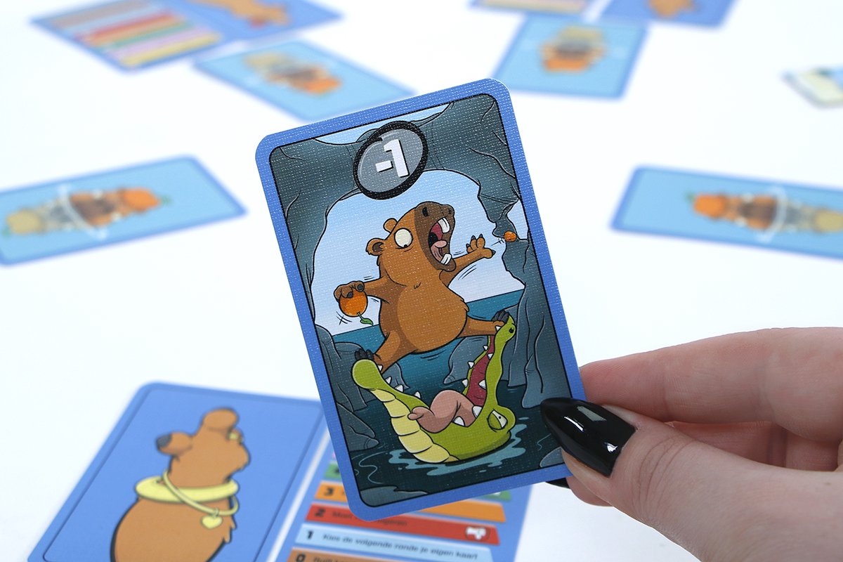 999 Games - Swapybara - Kaartspel - veel spel in een compact doosje — afbeelding 9