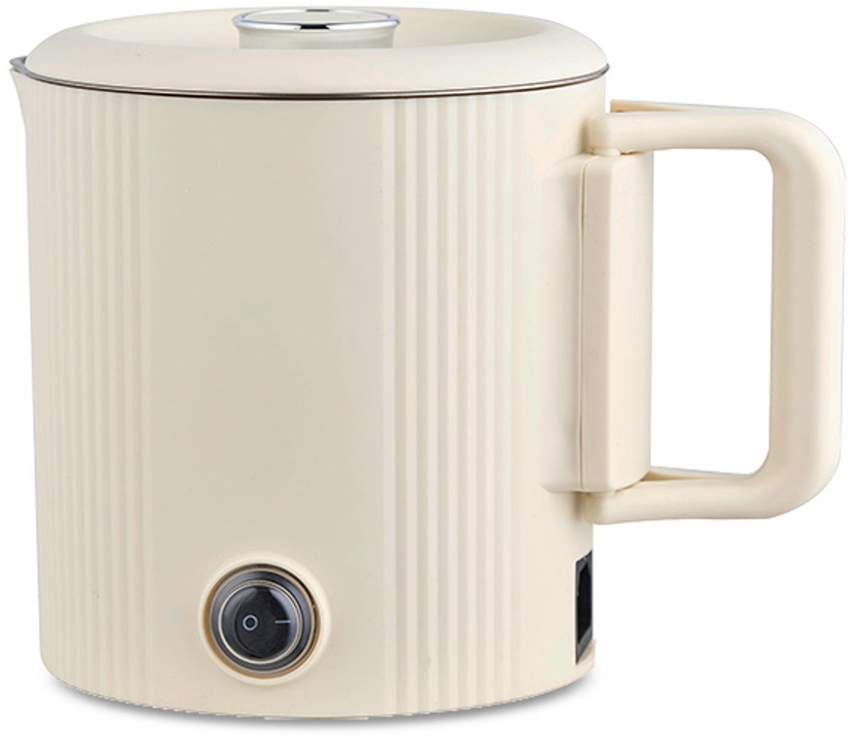 Maestro - Waterkoker - 2-in-1 - 0,8 l - 600 W - inklapbaar handvat - 110 V/230 V - Beige