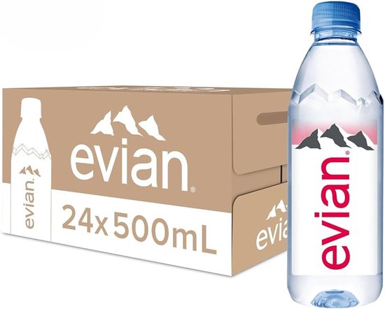 Evian | Mineraalwater | Pet | 24x 50cl