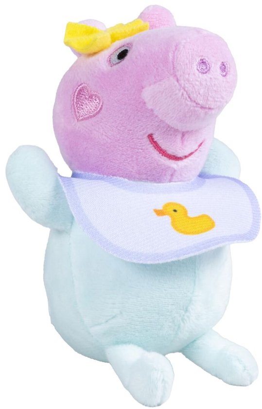 Simba Peppa Pig knuffel Mama Wutz met baby Evie 33cm pluche speelgoed. van Merkloos — afbeelding 4