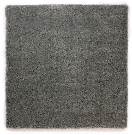 Tapis shaggy carré - Cosy Shaggy - gris 160x160 cm