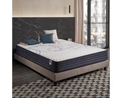 Naturalex - Perfectsleep Matras - Traagschuim 150x190 cm - H3 - Hoogte 24cm - Ademende Evenwichtige Ondersteuning Matras - Ademend, Stevig, Comfortabel - Maximaal Herstelvermogen