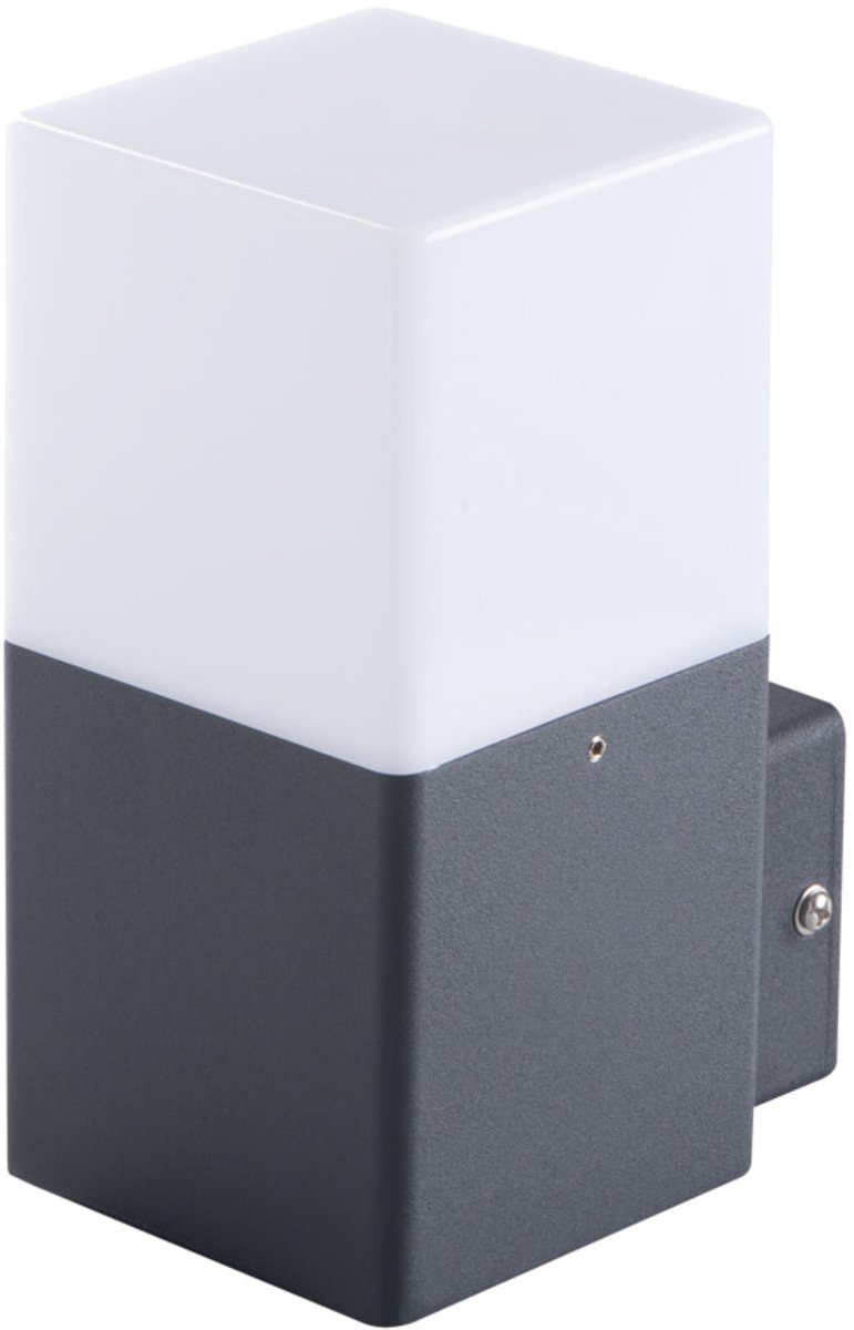 Kanlux S.A. - LED Wandlamp Buiten - 1x E27 fitting - Antraciet