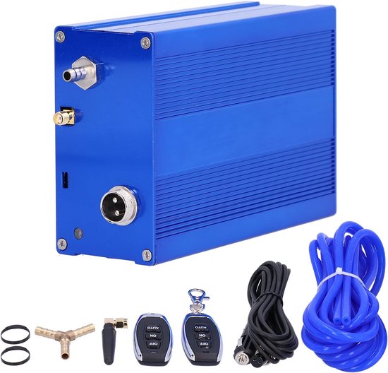 Golden crown - Vacuum Pump Controller Set - Elektrische Controle - Auto Onderdelen - Blauw - Uitschakelbare Uitlaatkleppen - Geschikt voor Auto's - Auto... van Merkloos — afbeelding 2