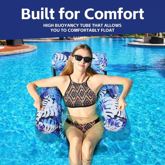 Rooxin Flotteur de piscine gonflable paon géant – Bouée de natation pour adulte, matelas pour relaxation à la plage et à la piscine