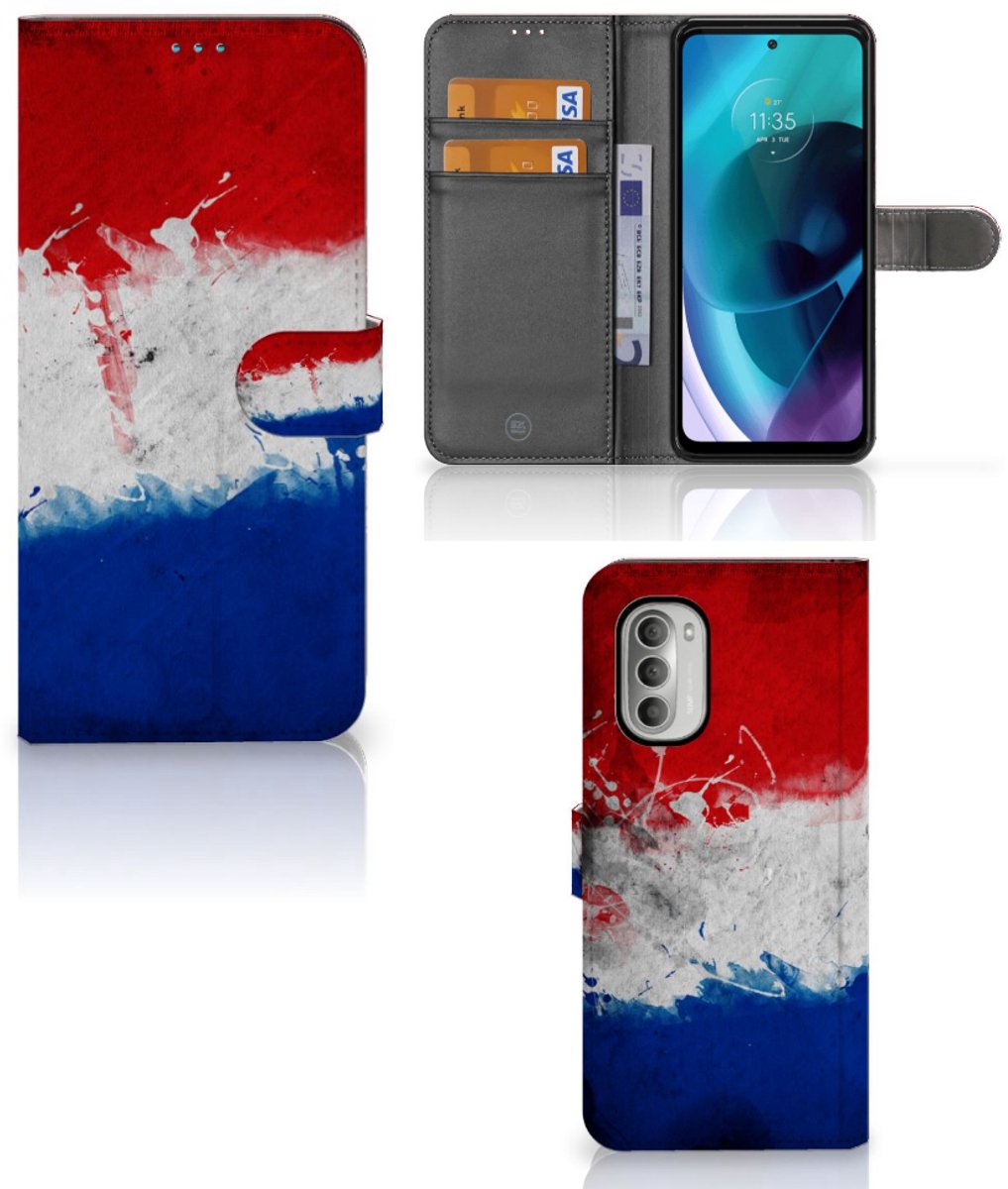 Motorola Moto G51 5G Bookstyle Case Nederland