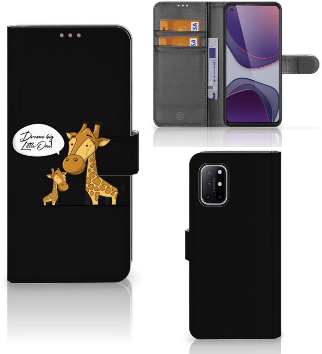 OnePlus 8T Leuk Hoesje Giraffe