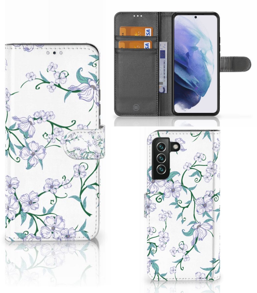 Samsung Galaxy S22 Plus Uniek Hoesje Blossom White