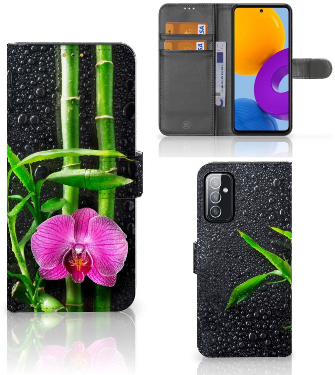 Samsung Galaxy M52 Hoesje Orchidee