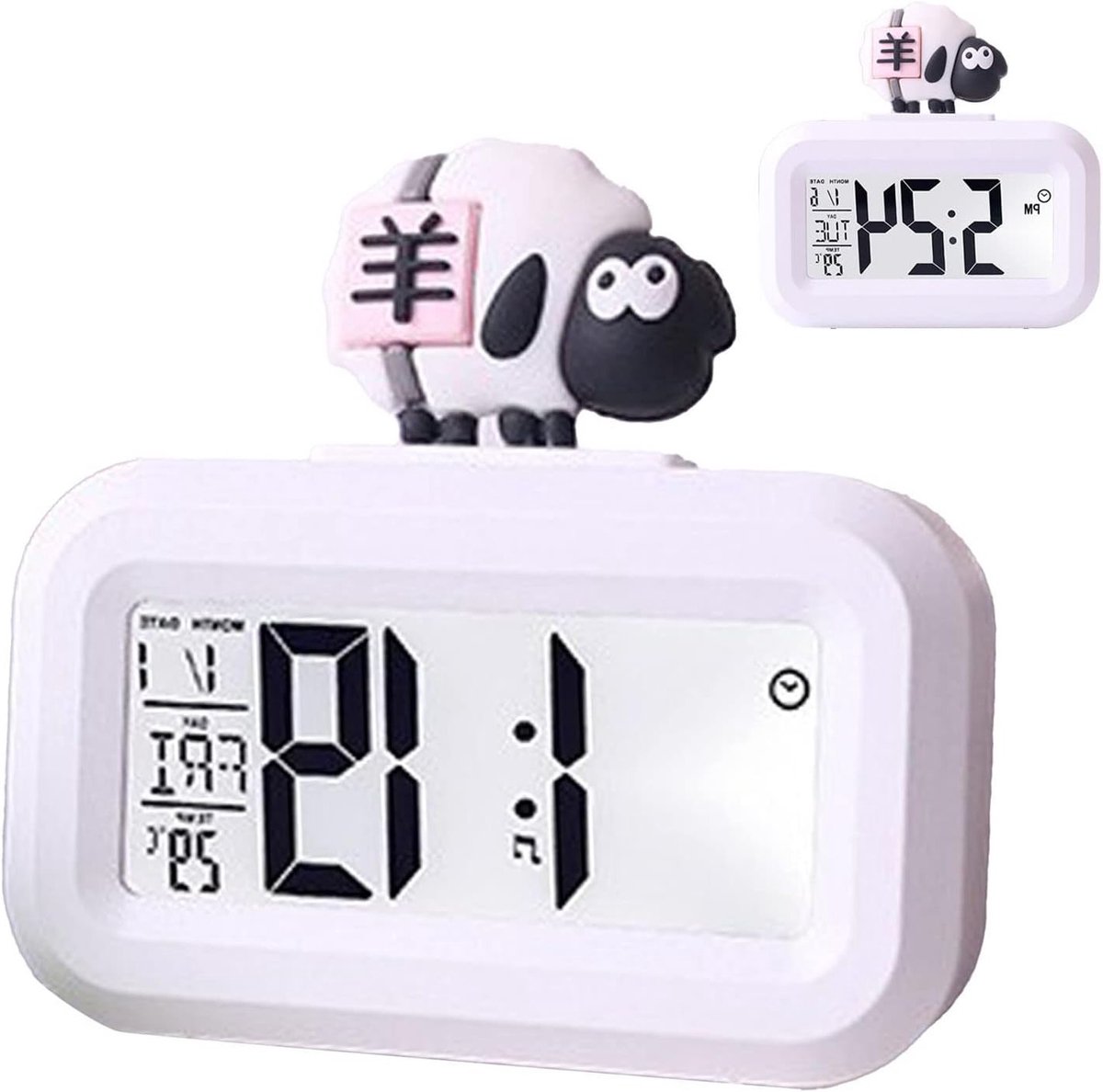 Digitale Slimme Klok met LED Display voor Kinderen - Oogbescherming, Decoratie en Tijdweergave
