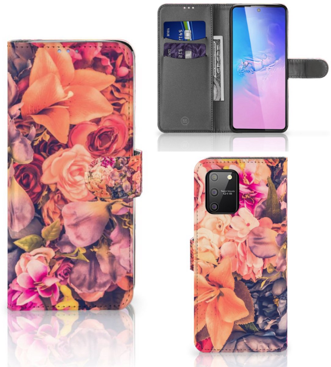 Samsung S10 Lite Hoesje Bosje Bloemen