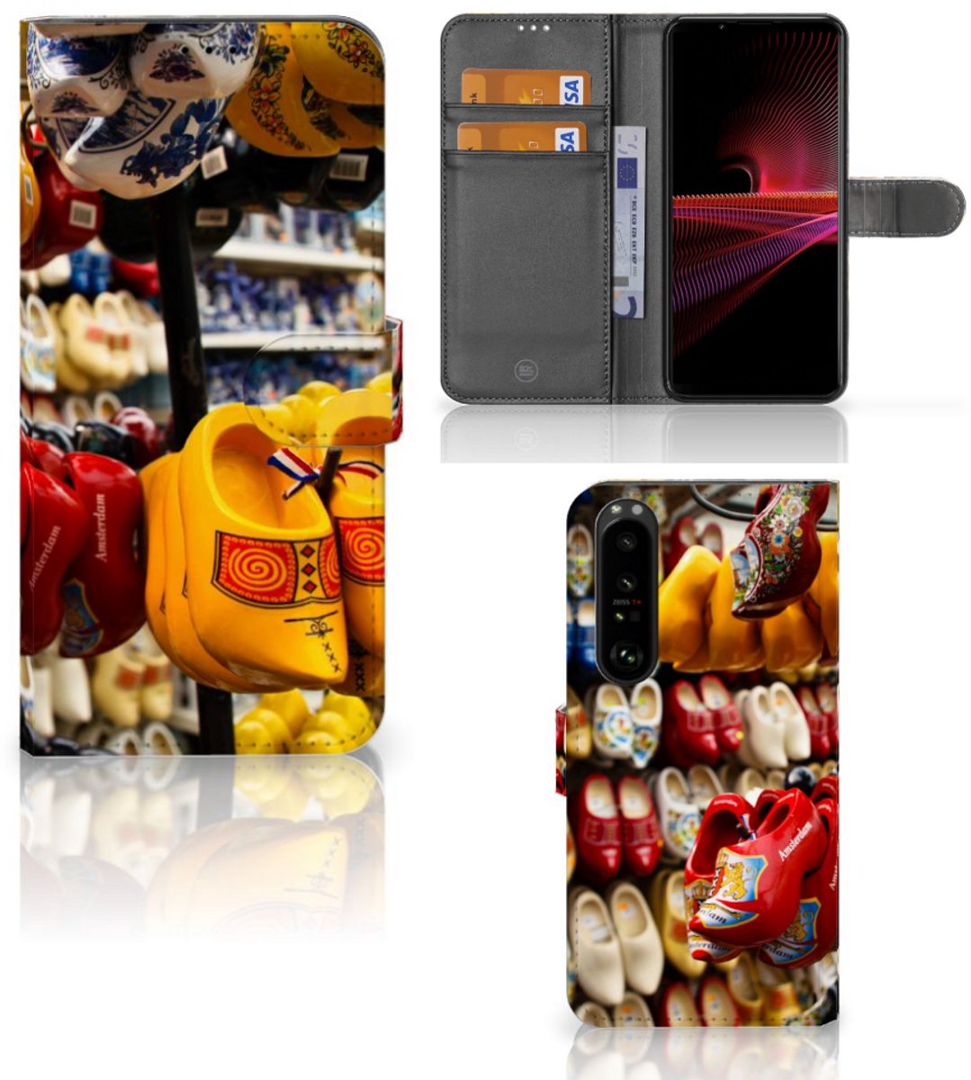 Sony Xperia 1 III Flip Cover Klompen