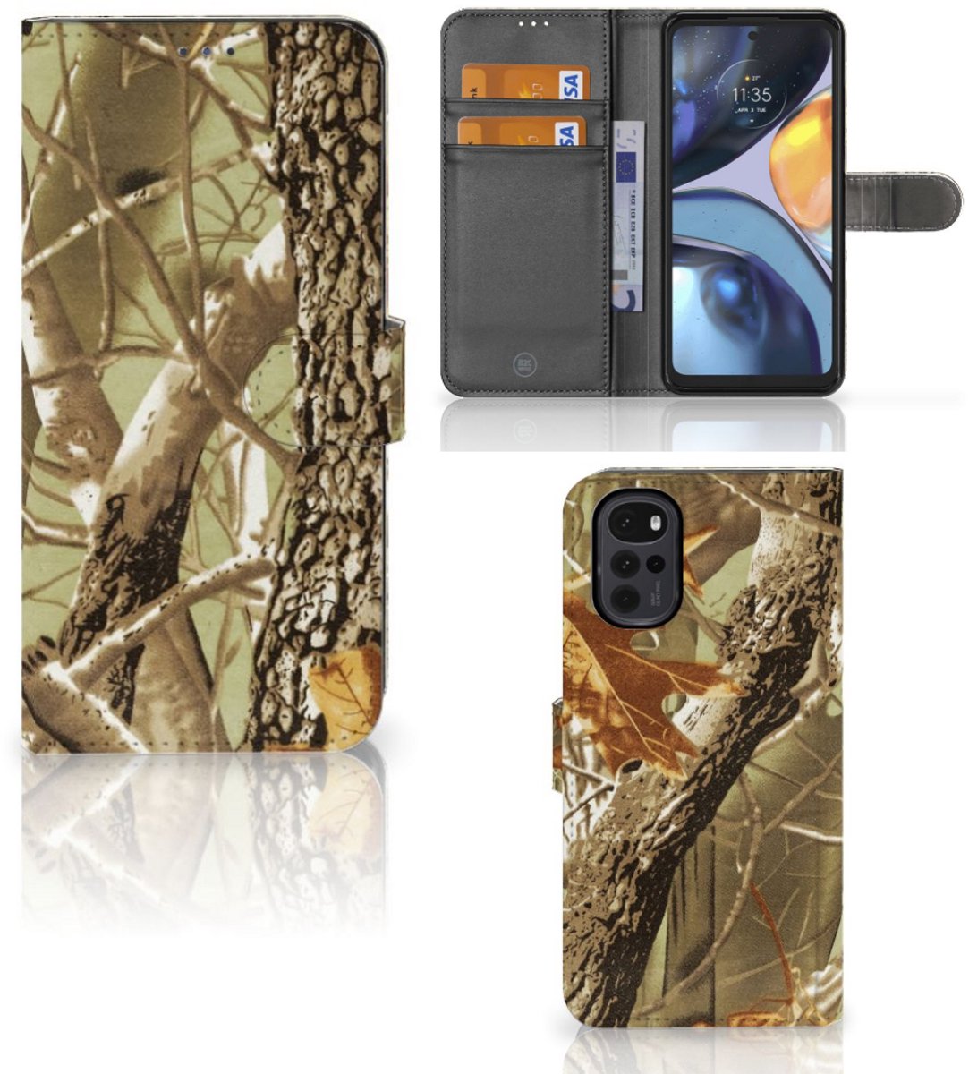Motorola Moto G22 Hoesje Wildernis